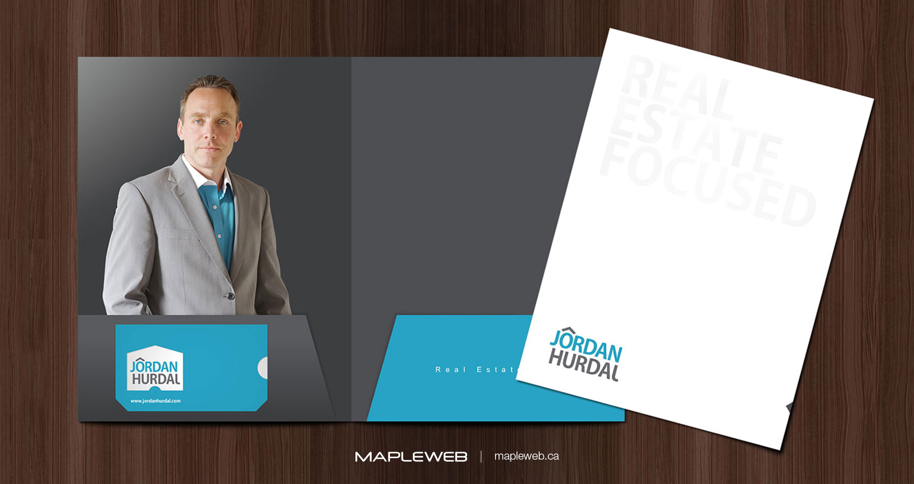 Jordan Hurdal Folder Brand design by Mapleweb