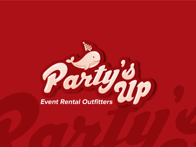 party's up-vancouver-logo-design-vancouver-brand-design-by-mapleweb-canada-dark-red-background-and-silver-effect-thumbnail