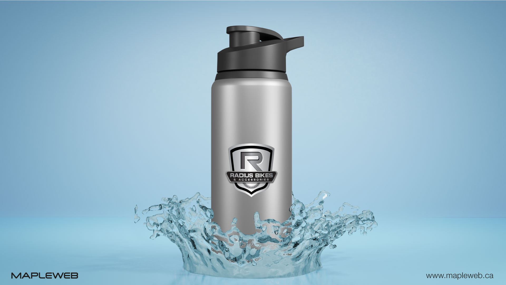 radius-bikes-brand-logo-design-by-mapleweb-vancouver-canada-water-bottle-mock